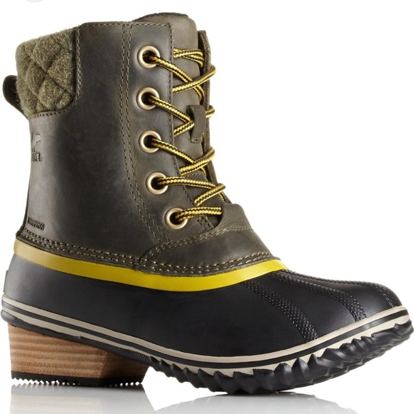 Sorel Slimpack II Lace Up Duck Boot 8 Fisherman Gorpcore Waterproof Snow Rain - Picture 10 of 10